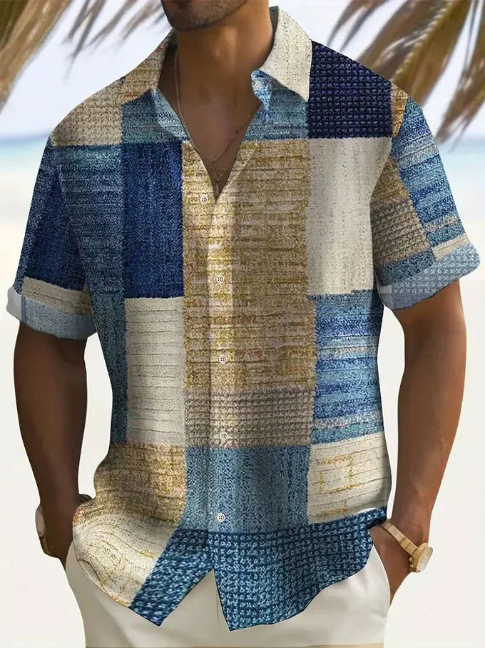 Olivia Sydney - Elegant Patchwork Shirt