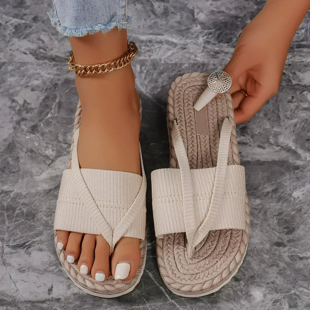 Olivia Sydney - Lightweight Walking Sandal with Crossed Straps