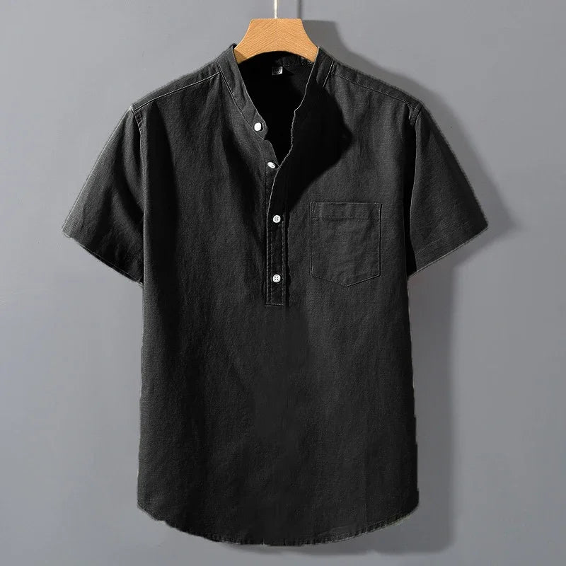 Olivia Sydney - Short Sleeve Cotton Shirt