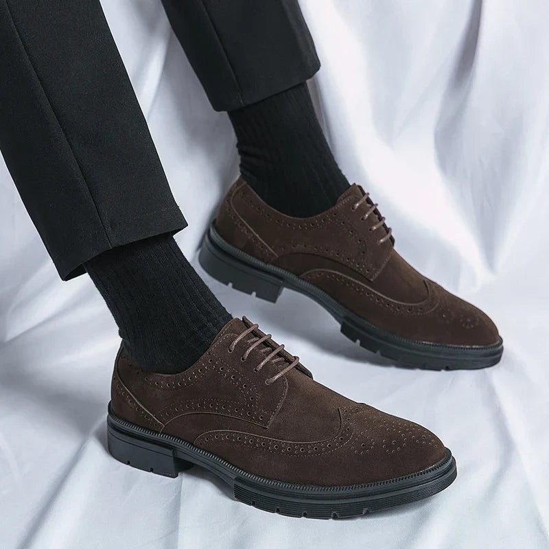 Olivia Sydney - Suede Business Shoes