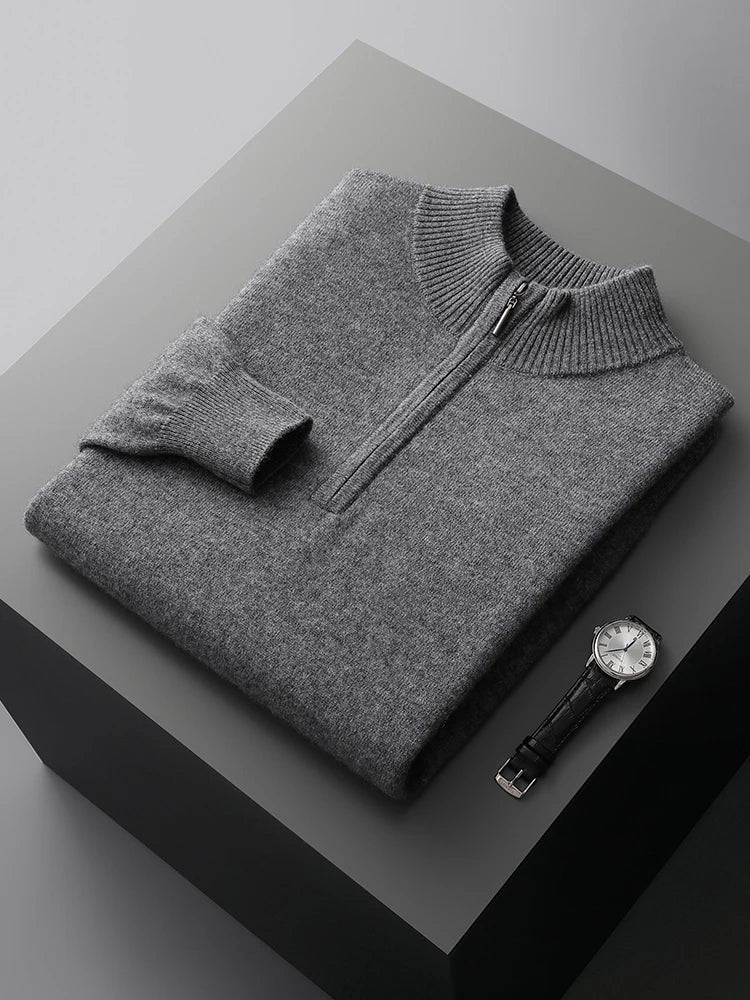 Olivia Sydney - Cashmere Zip Sweater
