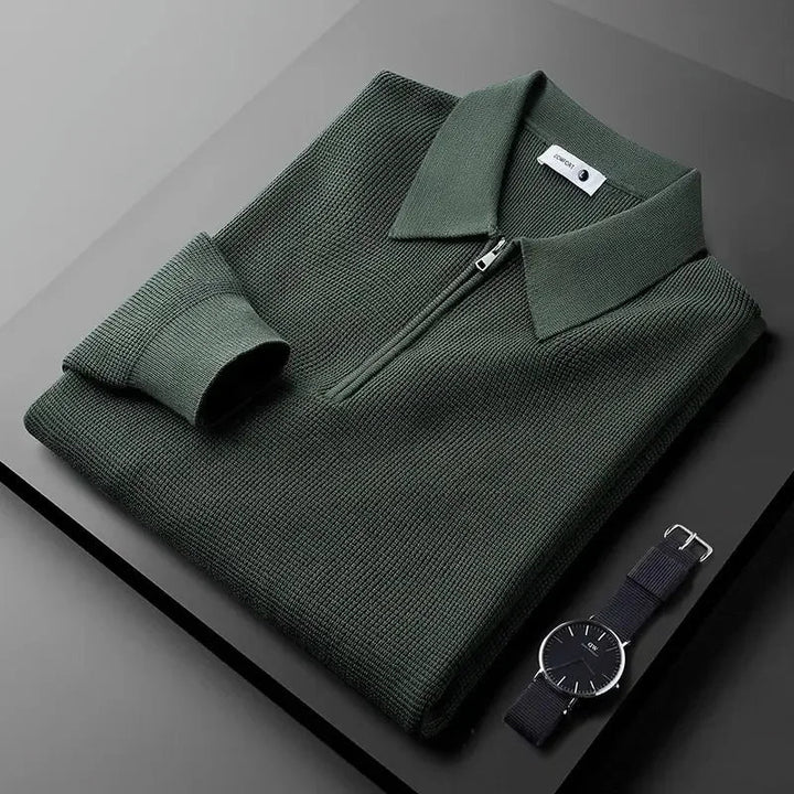 Olivia Sydney - Elegant Zip-Up Sweater for Men