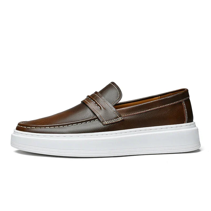 Olivia Sydney - Leather Boat Shoes
