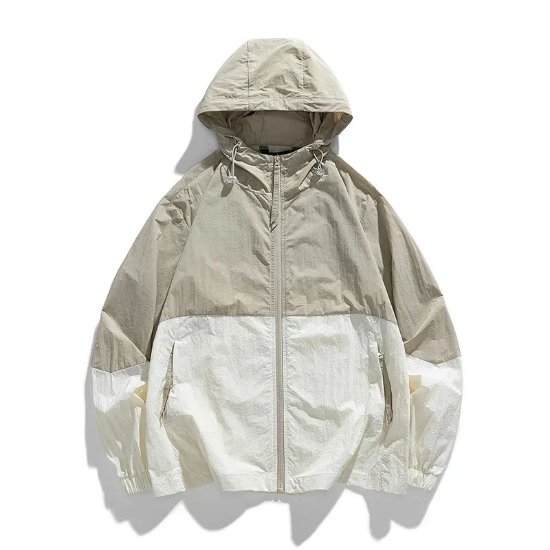 Olivia Sydney - Hooded Windbreaker Jacket