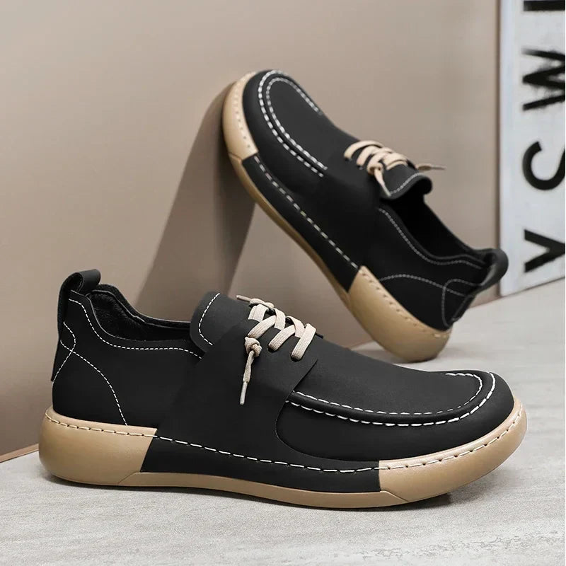 Olivia Sydney - Classic Italian Leather Sneakers
