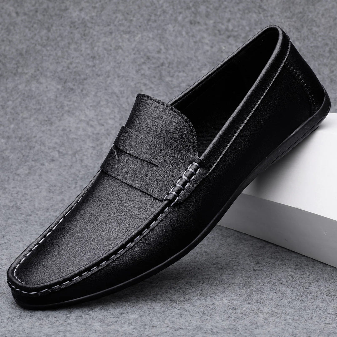 Olivia Sydney - Classic Italian Leather Loafers