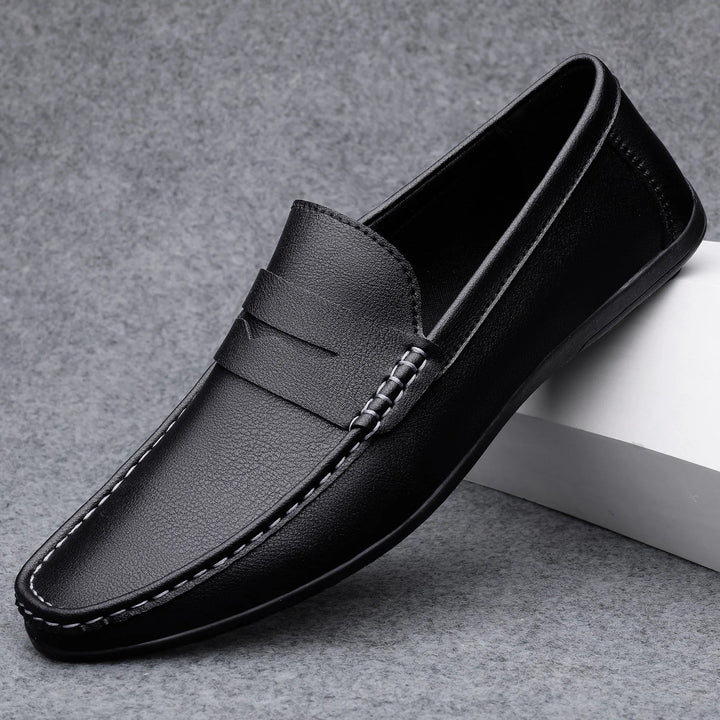 Olivia Sydney - Classic Italian Leather Loafers