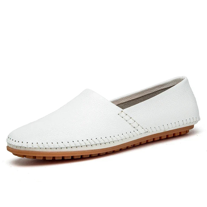 Olivia Sydney - Light Leather Loafers