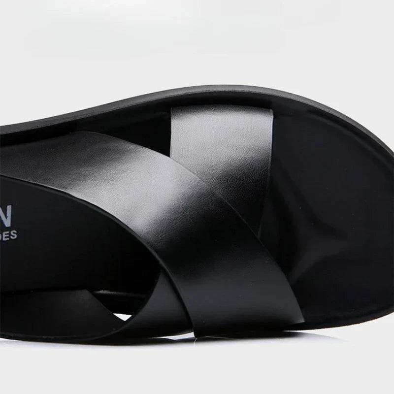 Olivia Sydney - Elegant Leather Sandals