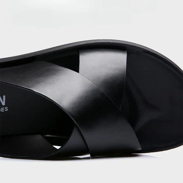 Olivia Sydney - Elegant Leather Sandals