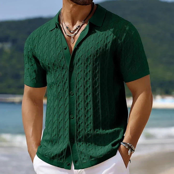 Olivia Sydney - Button-Up Polo Shirt