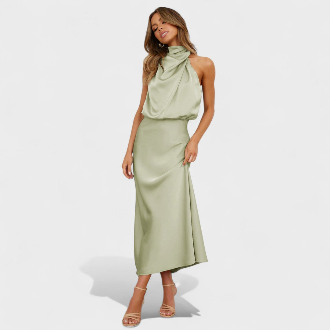 Olivia Sydney - Satin Elegance Dress