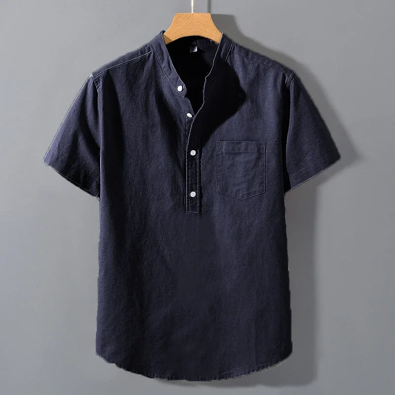 Olivia Sydney - Short Sleeve Cotton Shirt