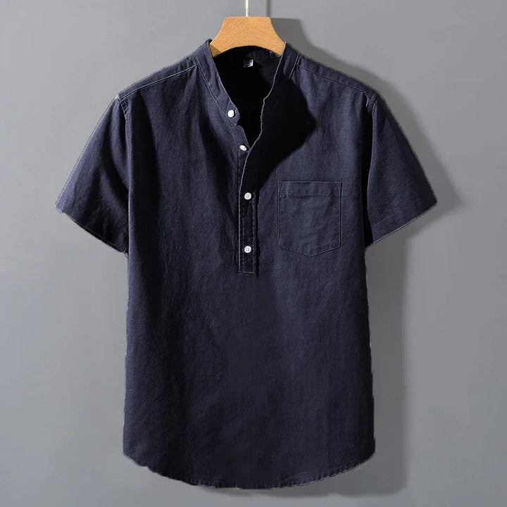 Olivia Sydney - Short Sleeve Cotton Shirt
