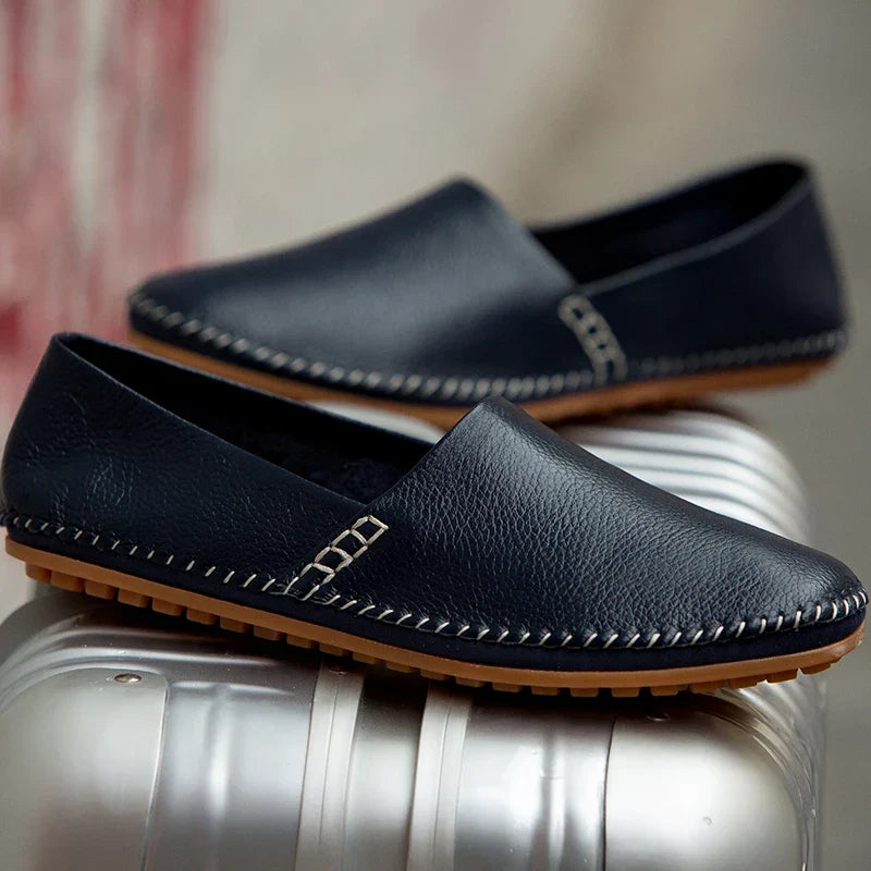 Olivia Sydney - Light Leather Loafers