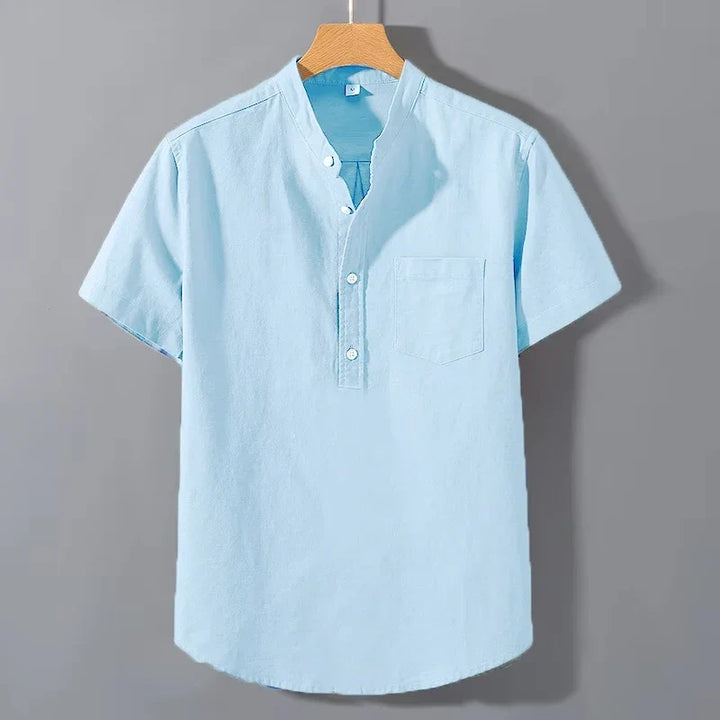 Olivia Sydney - Short Sleeve Cotton Shirt