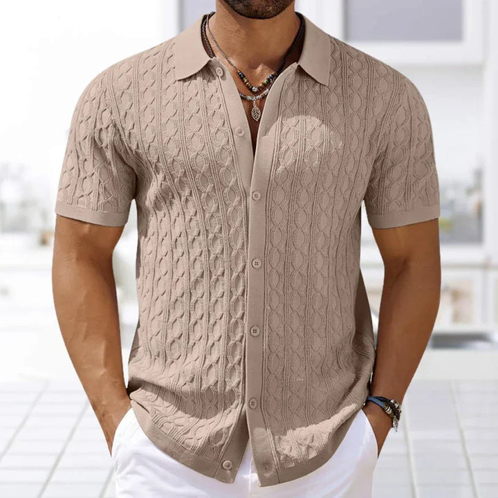 Olivia Sydney - Button-Up Polo Shirt