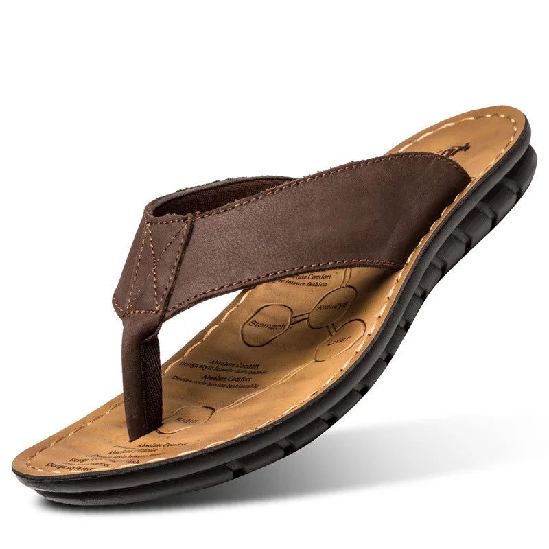 Olivia Sydney - Men's Leather Sandals