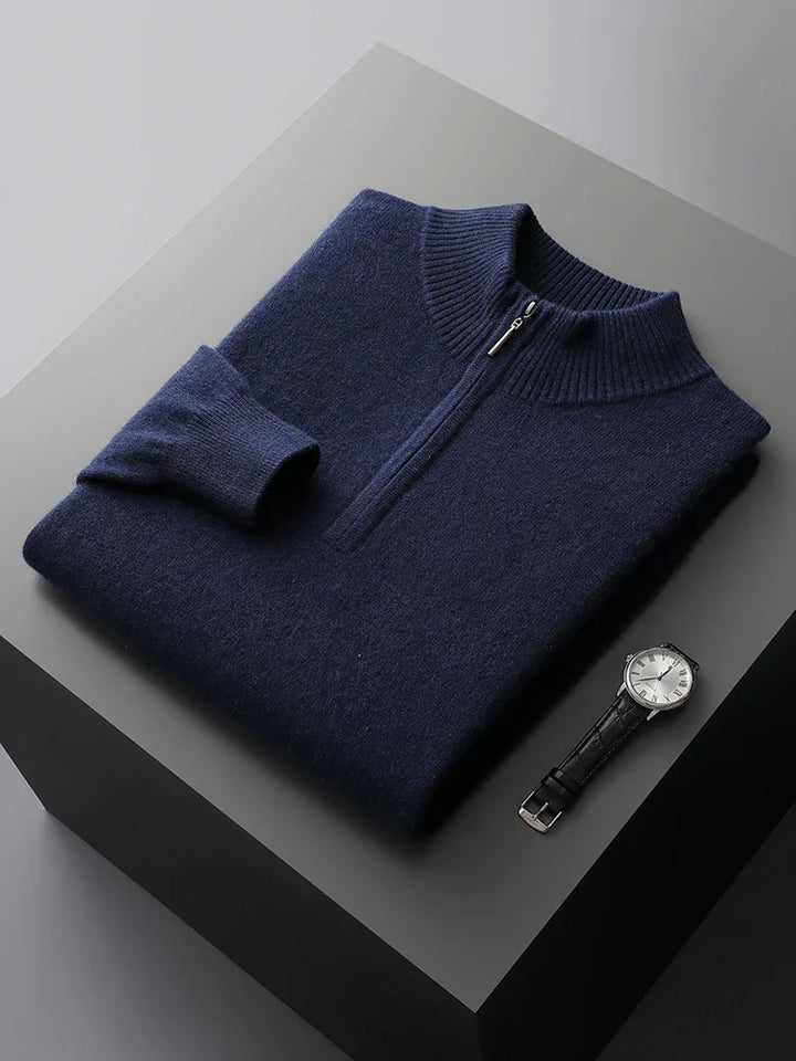 Olivia Sydney - Cashmere Zip Sweater