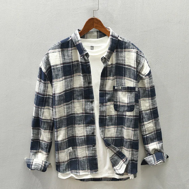 Olivia Sydney - Elegant Checkered Shirt