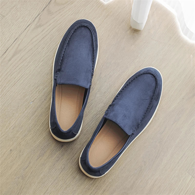 Olivia Sydney - Casual Suede Loafers