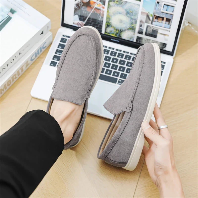 Olivia Sydney - Casual Suede Loafers