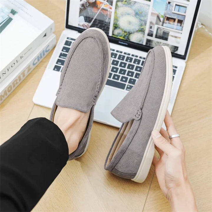 Olivia Sydney - Casual Suede Loafers