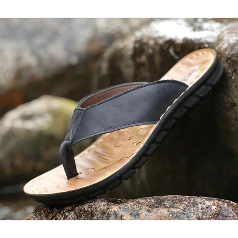 Olivia Sydney - Men's Leather Sandals