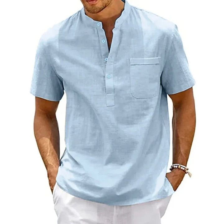 Olivia Sydney - Elegant Cotton Linen Shirt