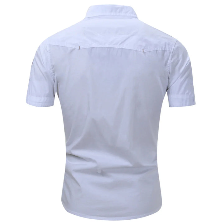 Olivia Sydney - Short Sleeve Cotton Cargo Shirt