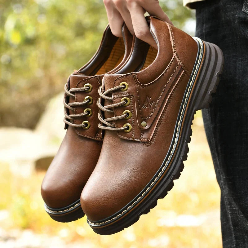 Olivia Sydney - Leather Oxford Shoes