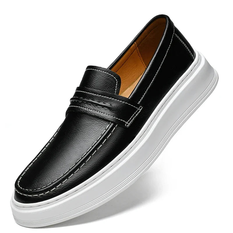 Olivia Sydney - Leather Boat Shoes