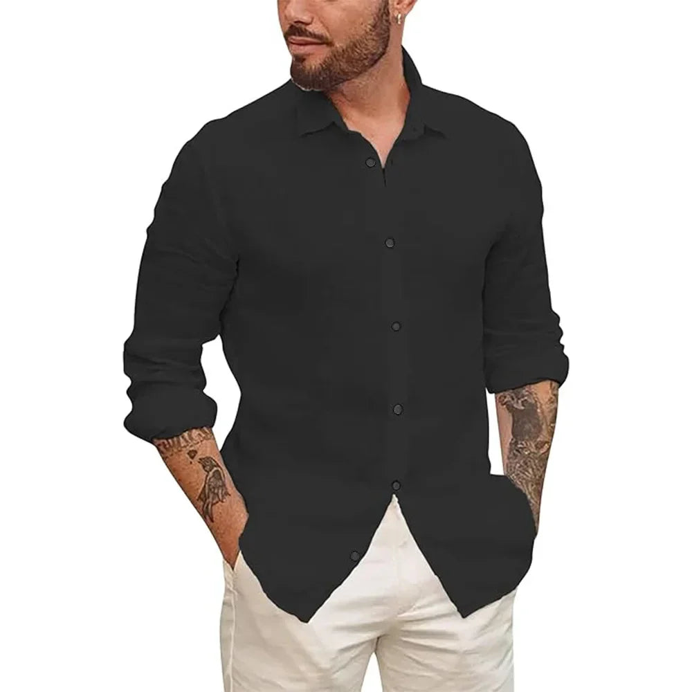 Olivia Sydney - Hawaiian Cotton Linen Shirt
