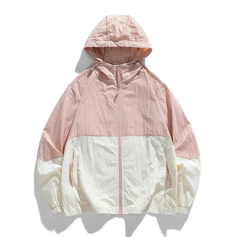 Olivia Sydney - Hooded Windbreaker Jacket