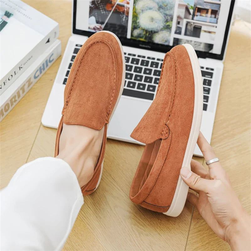 Olivia Sydney - Casual Suede Loafers