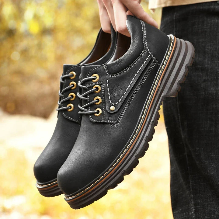 Olivia Sydney - Leather Oxford Shoes