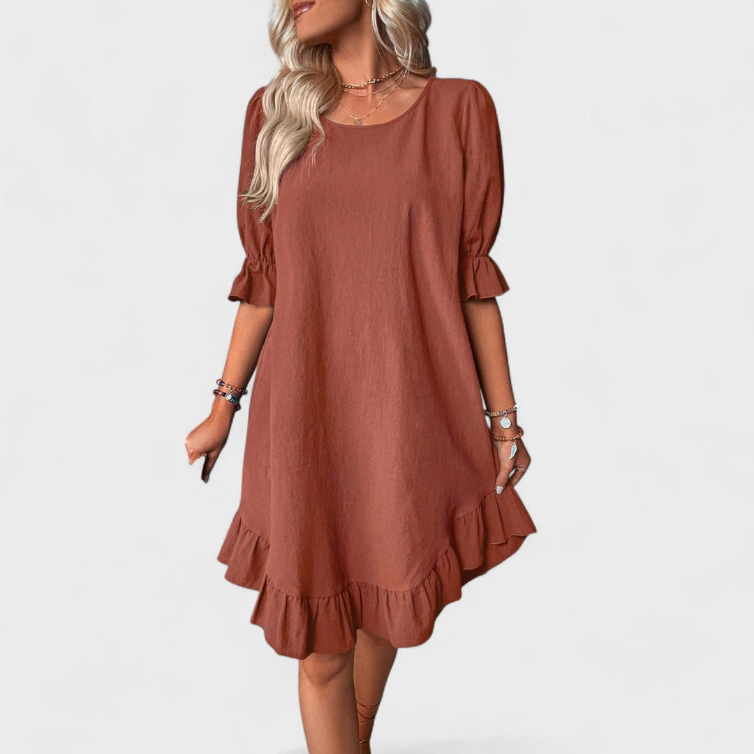 Olivia Sydney - Ruffled Casual Dress