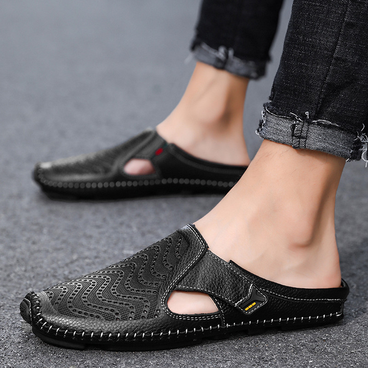 Olivia Sydney - Breathable Italian Leather Sandals