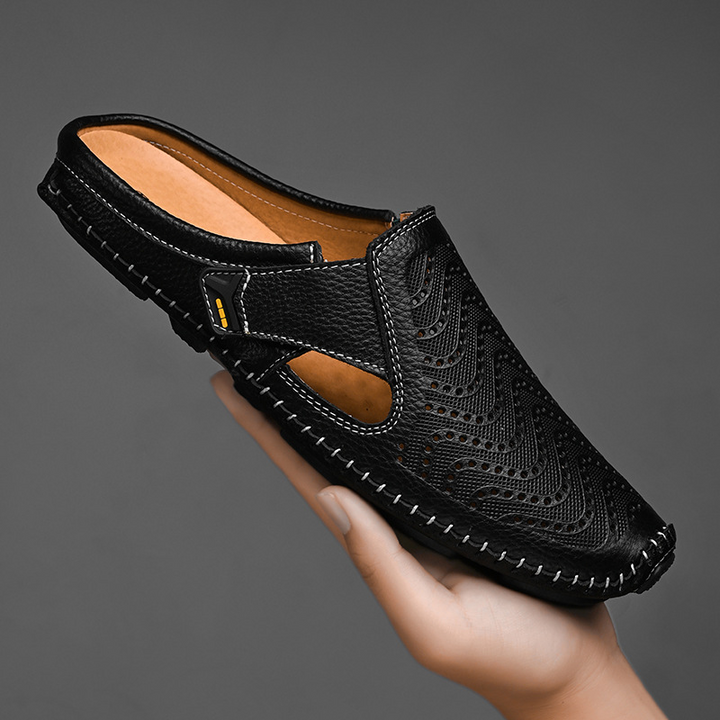 Olivia Sydney - Breathable Italian Leather Sandals
