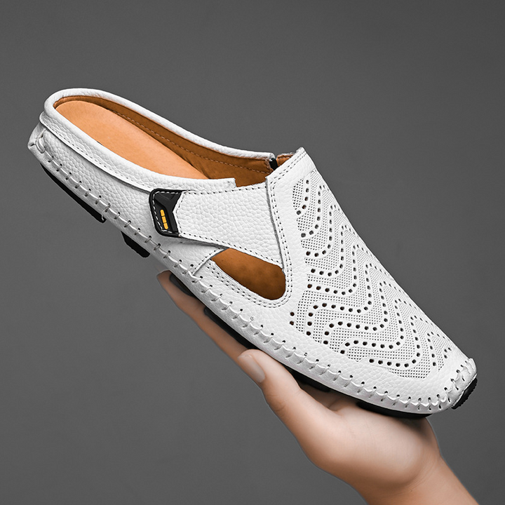 Olivia Sydney - Breathable Italian Leather Sandals