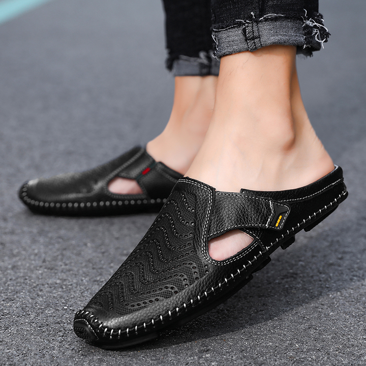Olivia Sydney - Breathable Italian Leather Sandals