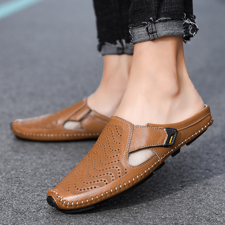 Olivia Sydney - Breathable Italian Leather Sandals