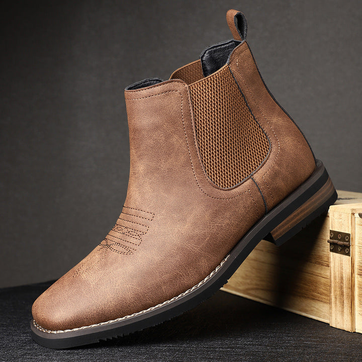 Olivia Sydney - Elegant Leather Boots for Men