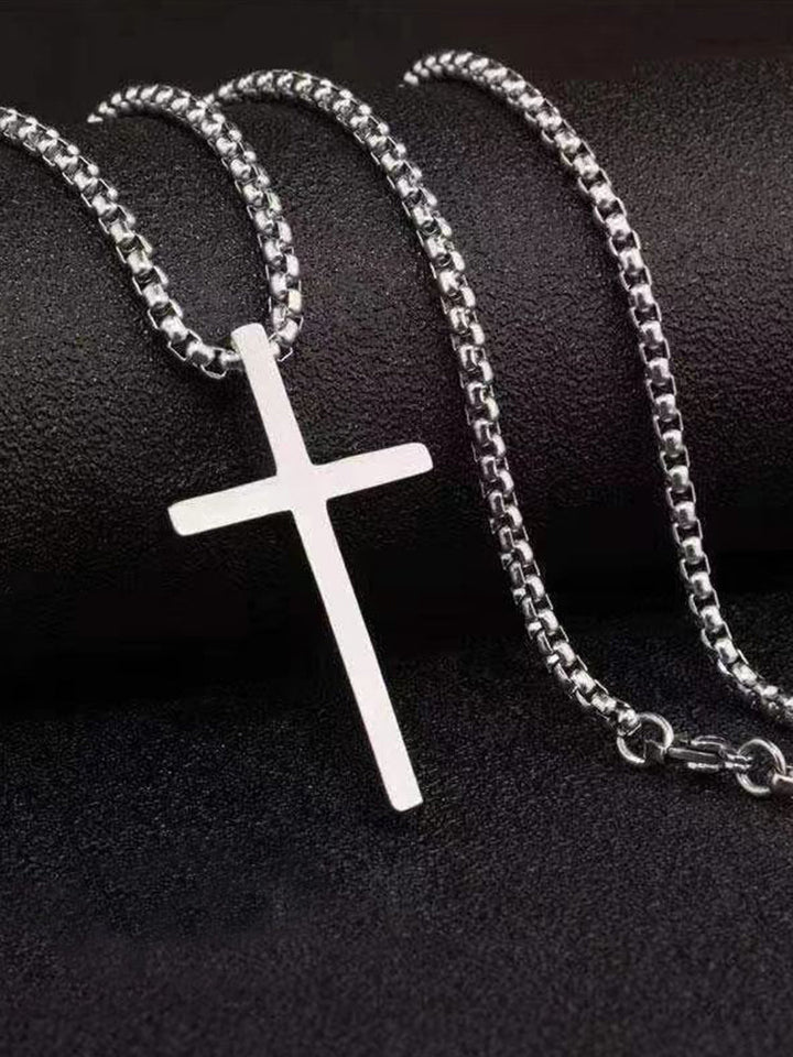 Olivia Sydney - Men's Necklace with Cross Pendant