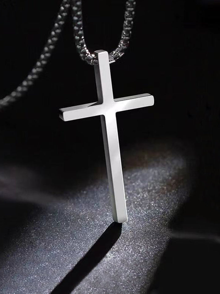 Olivia Sydney - Men's Necklace with Cross Pendant