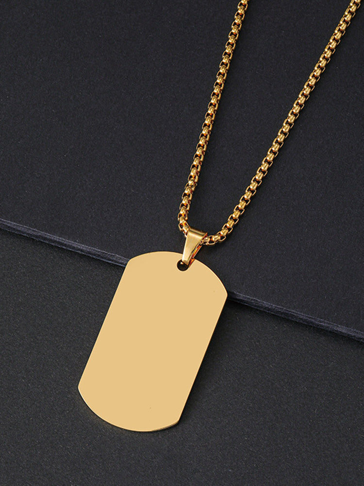Olivia Sydney - Men's Dog Tag Necklace