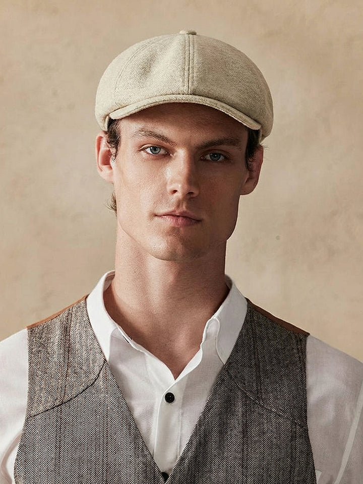 Olivia Sydney - Classic Wool Cap for Men