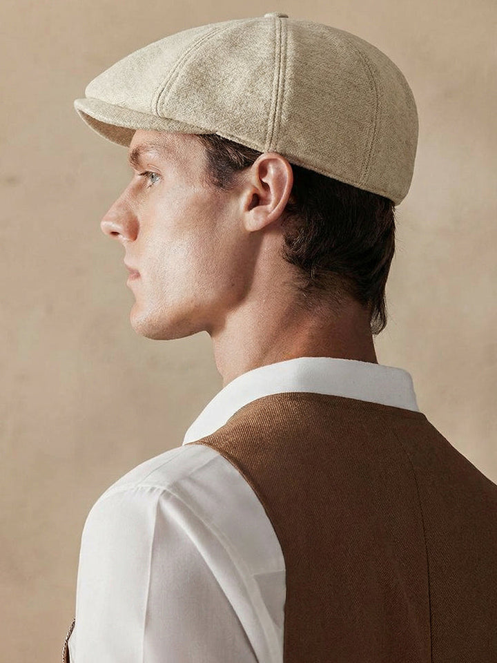 Olivia Sydney - Classic Wool Cap for Men