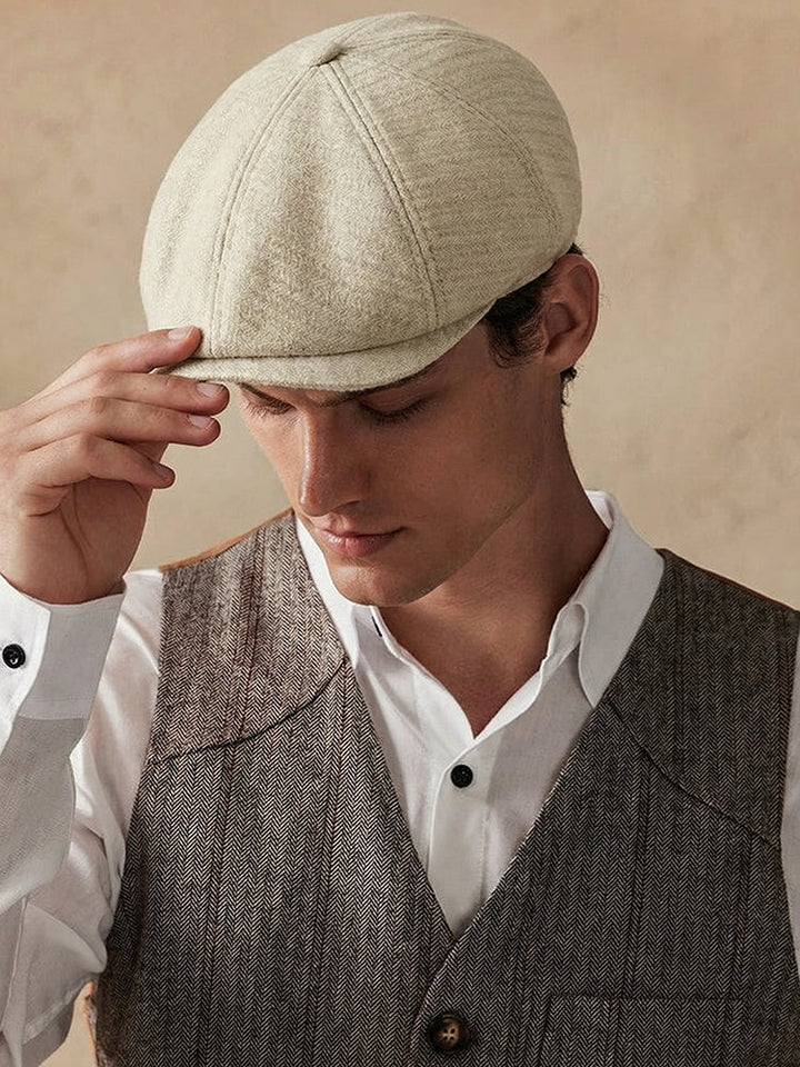 Olivia Sydney - Classic Wool Cap for Men