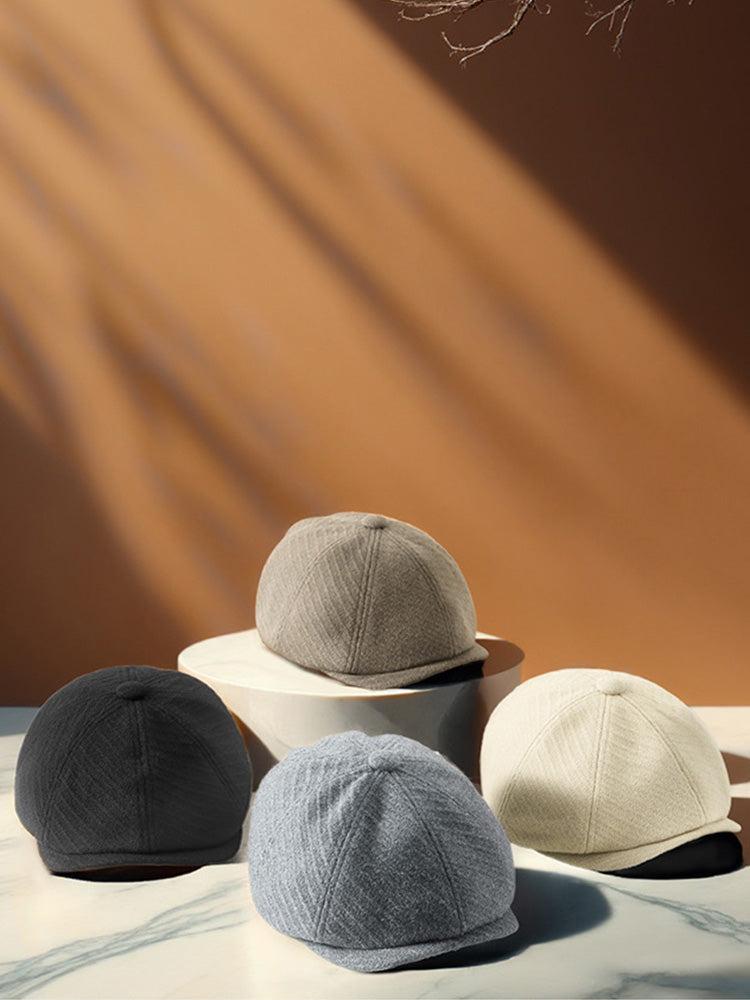 Olivia Sydney - Classic Wool Cap for Men